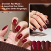 image:imageJODSONE 10 Colors Gel Nail Polish Set with Base Coat amp Top Coat White Pink Purple and Red Gel Polish for All Seasons Womens Holiday Gift10ColorB