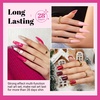 image:imageJODSONE 10 Colors Gel Nail Polish Set with Base Coat amp Top Coat White Pink Purple and Red Gel Polish for All Seasons Womens Holiday Gift20 ColorPink Red