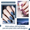 image:imageJODSONE 10 Colors Gel Nail Polish Set with Base Coat amp Top Coat White Pink Purple and Red Gel Polish for All Seasons Womens Holiday Gift60SET 06