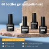 image:imageJODSONE 10 Colors Gel Nail Polish Set with Base Coat amp Top Coat White Pink Purple and Red Gel Polish for All Seasons Womens Holiday Gift60SET 06