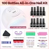 image:imageJODSONE 10 Colors Gel Nail Polish Set with Base Coat amp Top Coat White Pink Purple and Red Gel Polish for All Seasons Womens Holiday Gift95KIT01