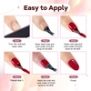 image:imageJODSONE 10 Colors Gel Nail Polish Set with Base Coat amp Top Coat White Pink Purple and Red Gel Polish for All Seasons Womens Holiday Gift95KIT01
