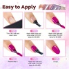 image:imageJODSONE 10 Colors Gel Nail Polish Set with Base Coat amp Top Coat White Pink Purple and Red Gel Polish for All Seasons Womens Holiday Gift95KIT05