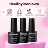 image:imageJODSONE 10 Colors Gel Nail Polish Set with Base Coat amp Top Coat White Pink Purple and Red Gel Polish for All Seasons Womens Holiday Gift95KIT05