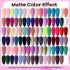 image:imageJODSONE 10 Colors Gel Nail Polish Set with Base Coat amp Top Coat White Pink Purple and Red Gel Polish for All Seasons Womens Holiday Gift95KIT05