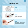 image:imageJODSONE 100ml Nail Art Brush Cleaner amp Restorer for Gel PolishNail Extension GelNails Art LinerDip PowderAcrylic Builder Manicure Brush with A Crystal Cup Salon at Home