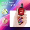 image:imageJODSONE 18ml Classic Airbrush Gel Nail Polish Set 6 Colors with White Red Blue Purple No Dilution Fine Mist Nail for Ombre Blush and French Manicure Designs Womens Holiday Gift6ColorAirbrush1