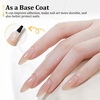 image:imageJODSONE 2Pcs 15g Builder Gel amp Crystal Top Coat Set3in1 Base CoatBuilder GelNail Thickening Solution and Strengthening Nail Tip Glue amp Ultra Clear No Wipe Top GelsU VLED Curing15g Clear 3in1 Builder Gel