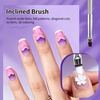 image:imageJODSONE 32Pcs Nail Art Brushes kitNail Art Tool SetDotting ToolsFrench ManicureDust BrushStriping Brushes for Long LinesDrawing Pen Painting Pen for Gel Polish Design Supply6PCS