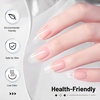 image:imageJODSONE Rubber Base Builder Gel for Nails165ML 3in1 Nude Pink Rubber Base Gel Polish for Nail Thickening Solution StrengthenApex BuildingEnhance10ML 2pcs Builder Gel