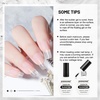 image:imageJODSONE Rubber Base Builder Gel for Nails165ML 3in1 Nude Pink Rubber Base Gel Polish for Nail Thickening Solution StrengthenApex BuildingEnhance165ML 2pcs Builder Gel
