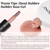 image:imageJODSONE Rubber Base Builder Gel for Nails165ML 3in1 Nude Pink Rubber Base Gel Polish for Nail Thickening Solution StrengthenApex BuildingEnhanceBG13Nude Pink