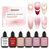 image:imageJODSONE 18ml Classic Airbrush Gel Nail Polish Set 6 Colors with White Red Blue Purple No Dilution Fine Mist Nail for Ombre Blush and French Manicure Designs Womens Holiday Gift6ColorAirbrush6