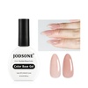 image:imageJODSONE Rubber Base Builder Gel for Nails165ML 3in1 Nude Pink Rubber Base Gel Polish for Nail Thickening Solution StrengthenApex BuildingEnhanceBG13Nude Pink