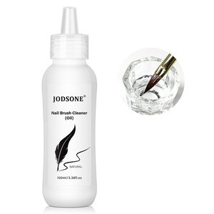 image:imageJODSONE 100ml Nail Art Brush Cleaner amp Restorer for Gel PolishNail Extension GelNails Art LinerDip PowderAcrylic Builder Manicure Brush with A Crystal Cup Salon at Home