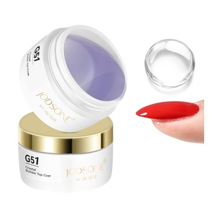 image:imageJODSONE 2Pcs 15g Builder Gel amp Crystal Top Coat Set3in1 Base CoatBuilder GelNail Thickening Solution and Strengthening Nail Tip Glue amp Ultra Clear No Wipe Top GelsU VLED Curing15g Crystal Builder Top Coat Gel