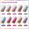 image:imageJODSONE 10 Colors Gel Nail Polish Set with Base Coat and Top Coat Magnetic Stick Aurora Crystals Cat Eye Perfect Holiday Gifts for Manicure and Lovers10ColorCE7