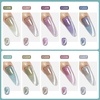 image:imageJODSONE 10 Colors Gel Nail Polish Set with Base Coat and Top Coat Magnetic Stick Aurora Crystals Cat Eye Perfect Holiday Gifts for Manicure and Lovers10ColorCE12