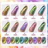 image:imageJODSONE 10 Colors Gel Nail Polish Set with Base Coat and Top Coat Magnetic Stick Aurora Crystals Cat Eye Perfect Holiday Gifts for Manicure and Lovers10ColorsCE5