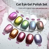 image:imageJODSONE 10 Colors Gel Nail Polish Set with Base Coat and Top Coat Magnetic Stick Aurora Crystals Cat Eye Perfect Holiday Gifts for Manicure and Lovers10ColorCE10