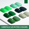 image:imageJODSONE 10ml 6 Colors Jelly Gel Nail Polish Set Ocean Blue Turquoise Gel Polish with Crystal Long Lasting All Seasons Need U V Lamp6colors3