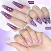 image:imageJODSONE 10ml 6 Colors Jelly Gel Nail Polish Set Ocean Blue Turquoise Gel Polish with Crystal Long Lasting All Seasons Need U V LampGD231GD236