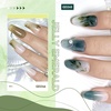 image:imageJODSONE 10ml 6 Colors Jelly Gel Nail Polish Set Ocean Blue Turquoise Gel Polish with Crystal Long Lasting All Seasons Need U V LampGD241GD246
