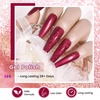 image:imageJODSONE 10ml Glitter Gel Nail Polish Set 6Colors Red Glitter Pink White Gel Polish All Seasons Neutral Soak off LED Lamp Manicure Set for Nail Art