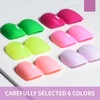 image:imageJODSONE 10ml Green Gel Nail Polish Set 6Colors Long Lasting Neutral Green Pale Lacquer Glossy Art for Nail and Salon Need U V LampB4247
