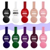 image:imageJODSONE 12 PCS 165 ml Gel Nail Polish Same Color Same Bottle with Base Coat and Top Coat 10 Colors for AtHome Salon Nail Art Holiday Gifts10COLOR165ml