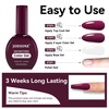 image:imageJODSONE 12 PCS 165 ml Gel Nail Polish Same Color Same Bottle with Base Coat and Top Coat 10 Colors for AtHome Salon Nail Art Holiday Gifts165ml22