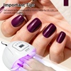 image:imageJODSONE 12 PCS 165 ml Gel Nail Polish Same Color Same Bottle with Base Coat and Top Coat 10 Colors for AtHome Salon Nail Art Holiday Gifts165ml22