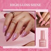 image:imageJODSONE 12 PCS 165 ml Gel Nail Polish Same Color Same Bottle with Base Coat and Top Coat 10 Colors for AtHome Salon Nail Art Holiday Gifts32COLOR1
