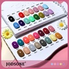 image:imageJODSONE 12 PCS 165 ml Gel Nail Polish Same Color Same Bottle with Base Coat and Top Coat 10 Colors for AtHome Salon Nail Art Holiday Gifts32COLOR1