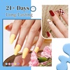 image:imageJODSONE 12 PCS 165 ml Gel Nail Polish Same Color Same Bottle with Base Coat and Top Coat 10 Colors for AtHome Salon Nail Art Holiday Gifts36KIT