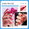 image:imageJODSONE 12 PCS 165 ml Gel Nail Polish Same Color Same Bottle with Base Coat and Top Coat 10 Colors for AtHome Salon Nail Art Holiday Gifts36KIT