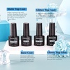 image:imageJODSONE 12 PCS 165 ml Gel Nail Polish Same Color Same Bottle with Base Coat and Top Coat 10 Colors for AtHome Salon Nail Art Holiday Gifts36KIT
