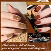 image:imageJODSONE 12 PCS Gel Nail Polish Set with Base Coat and Top Coat Limited Red Pink High Gloss Fashion Gifts for Women amp Girls100SET 01