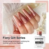 image:imageJODSONE 12 PCS Gel Nail Polish Set with Base Coat and Top Coat Limited Red Pink High Gloss Fashion Gifts for Women amp Girls10Color10