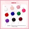 image:imageJODSONE 12 PCS Gel Nail Polish Set with Base Coat and Top Coat Limited Red Pink High Gloss Fashion Gifts for Women amp Girls10ColorA