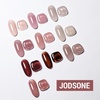 image:imageJODSONE 12 PCS Gel Nail Polish Set with Base Coat and Top Coat Limited Red Pink High Gloss Fashion Gifts for Women amp Girls10ColorJelly