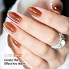 image:imageJODSONE 12 PCS Gel Nail Polish Set with Base Coat and Top Coat Limited Red Pink High Gloss Fashion Gifts for Women amp Girls10SETJellyAutumn