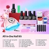 image:imageJODSONE 12 PCS Gel Nail Polish Set with Base Coat and Top Coat Limited Red Pink High Gloss Fashion Gifts for Women amp Girls32KITM5MPinkB0132