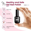 image:imageJODSONE 15ML Nail Primer Base Coat Top Coat Glossy Quick Drying Durable DIY Nail Art Design Long Lasting Gift15MLB