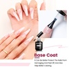 image:imageJODSONE 15ML Nail Primer Base Coat Top Coat Glossy Quick Drying Durable DIY Nail Art Design Long Lasting Gift15MLB