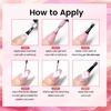 image:imageJODSONE 15ML Nail Primer Base Coat Top Coat Glossy Quick Drying Durable DIY Nail Art Design Long Lasting Gift15MLBLO