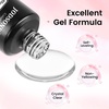 image:imageJODSONE 15ML Nail Primer Base Coat Top Coat Glossy Quick Drying Durable DIY Nail Art Design Long Lasting Gift15MLBLO