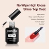 image:imageJODSONE 15ML Nail Primer Base Coat Top Coat Glossy Quick Drying Durable DIY Nail Art Design Long Lasting Gift15MLBTBLO