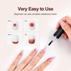 image:imageJODSONE 15ML Nail Primer Base Coat Top Coat Glossy Quick Drying Durable DIY Nail Art Design Long Lasting Gift15MLBTBLO