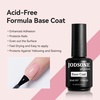 image:imageJODSONE 15ML Nail Primer Base Coat Top Coat Glossy Quick Drying Durable DIY Nail Art Design Long Lasting Gift15MLBTM